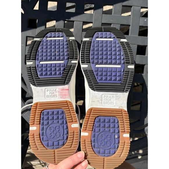 G/FORE MG4+ Men’s Golf Shoes White Snow Size 10 US Spikeless Comfort - Picture 7 of 7